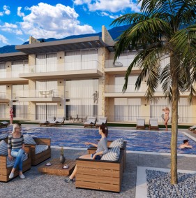 Apartments and villas in a modern residential complex in Esentepe (014498)