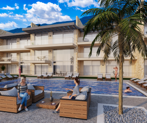 Apartments and villas in a modern residential complex in Esentepe (014498)
