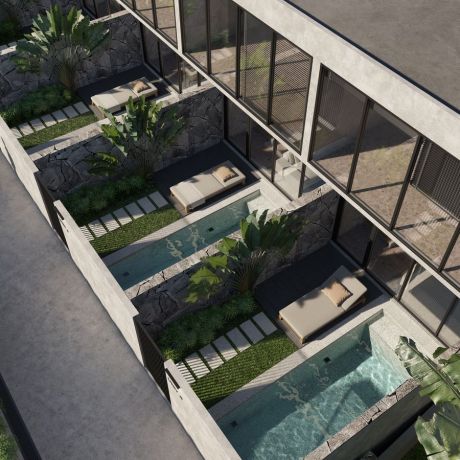 Таунхаусы, Индонезия, Бали, Чангу (002505) - фото 1