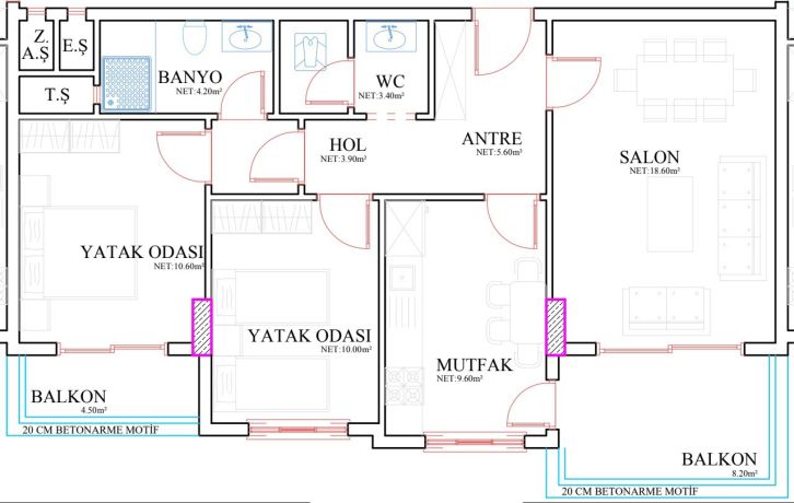 Apartments, Turkey, Alanya, Demirtash (37400) - pictures 2