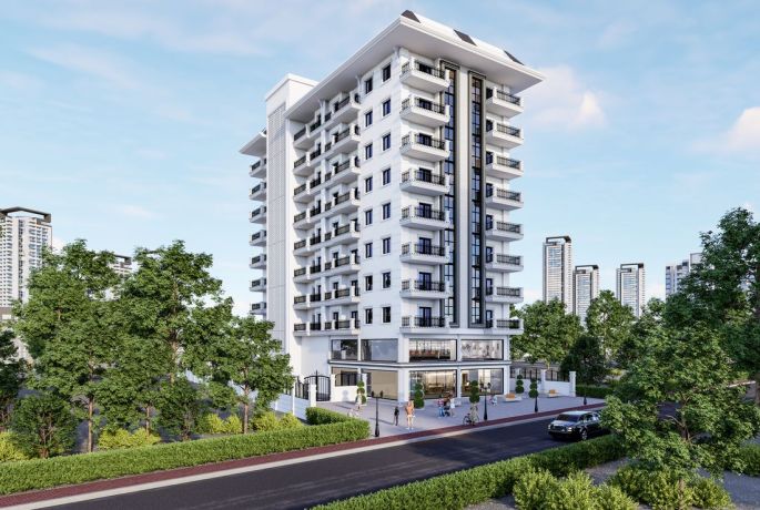 Квартиры, Турция, Алания, Махмутлар (017442) - фото 2