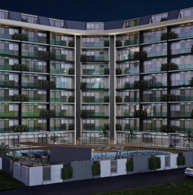 Комфортабельна квартира в комплексі в Газіпаші (37800)