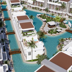 Апартаменты в комплексе в престижном районе Бахчеле/Искеле (002514)