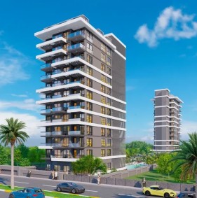 Жилой комплекс в живописном районе Аланьи, Махмутлар (001202)