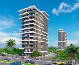 Residential complex in a picturesque area of ​​Alanya, Mahmutlar (001202)