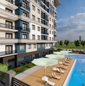  Квартиры в современном жилом комплексе в районе Паяллар (006254) 