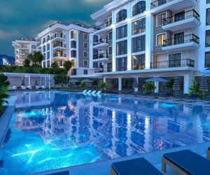 Apartment in a new luxury residential complex in the resort area of ​​Oba (39300)