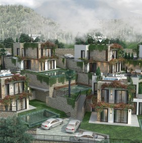 Luxury Villa Complex in Gumusluk, Bodrum (015161)
