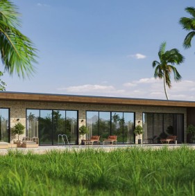 Эксклюзивные виллы в комплексе в районе Убуд (032138)