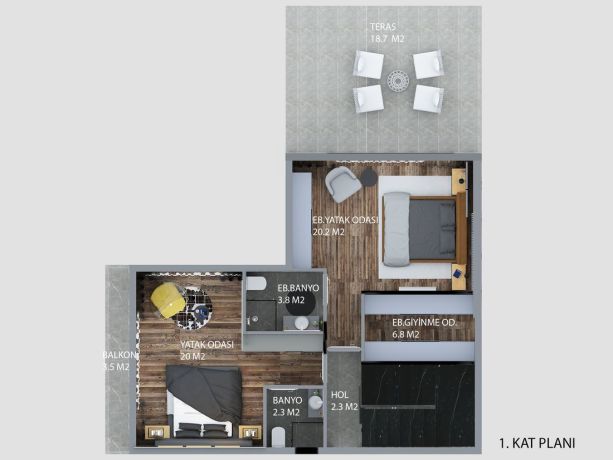 Виллы, Северный Кипр, Кирения (006304) - фото 25