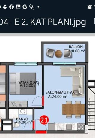 Apartments, Turkey, Alanya, Оба (39800) - pictures 41