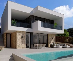 New luxury residential complex in a privileged area of ​​Finestrat (079237)