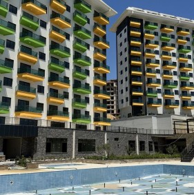 Квартира в жилом комплексе в живописном районе Авсаллар (40900)