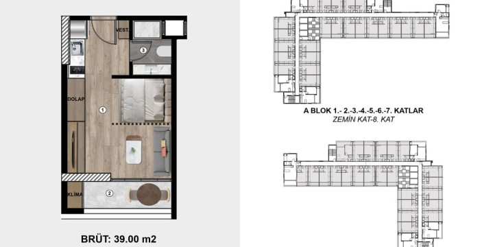 Apartments, Turkey, Mersin (025164) - pictures 32