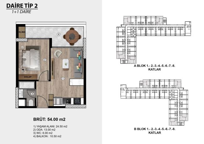 Apartments, Turkey, Mersin (025164) - pictures 33
