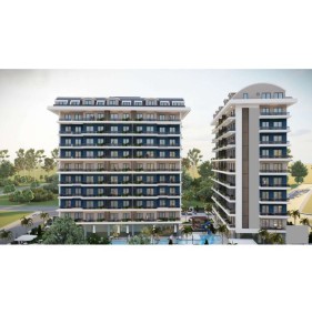 Квартиры в новом жилом комплексе от застройщика в районе Авсаллар (009254)