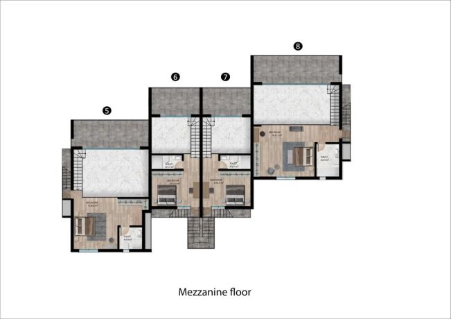 Квартиры, Северный Кипр, Эсентепе (001521) - фото 23