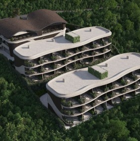 Комплекс современных апартаментов с панорамным видом на океан (010493)