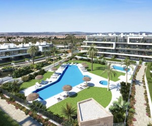 Spacious apartment in a complex between Laguna La Mata and the Pink Lagoon of Torrevieja (209237)