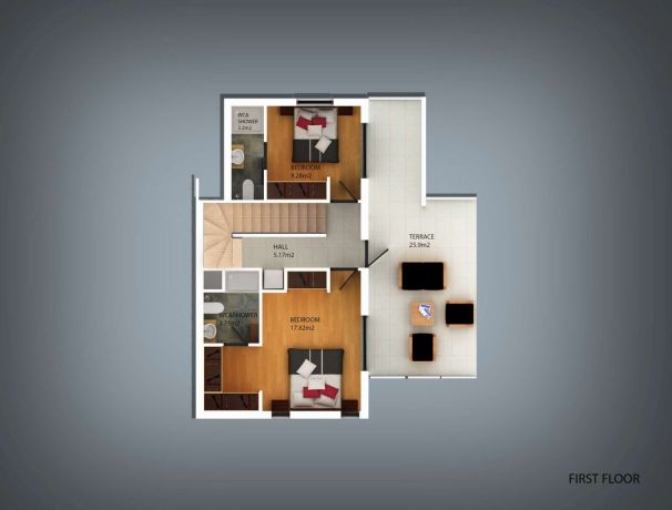 Townhouses, Northen Cyprus, Kyrenia (41600) - pictures 20