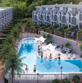 Эксклюзивные таунхаусы в Батуми: роскошь, комфорт и доходность до 13% (003523)