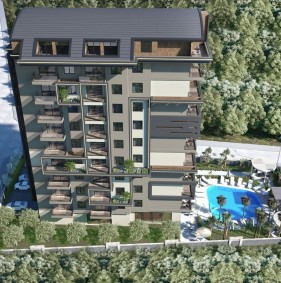 Комплекс апартаментов - инвестиционный проект у моря в сердце Махмутлара (037398)