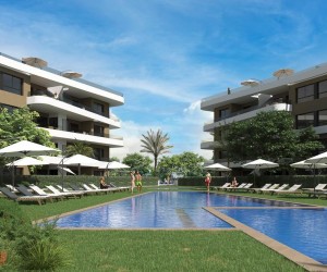 Modern apartment in a residential complex with pool in Punta Prima, Orihuela Costa (258237)