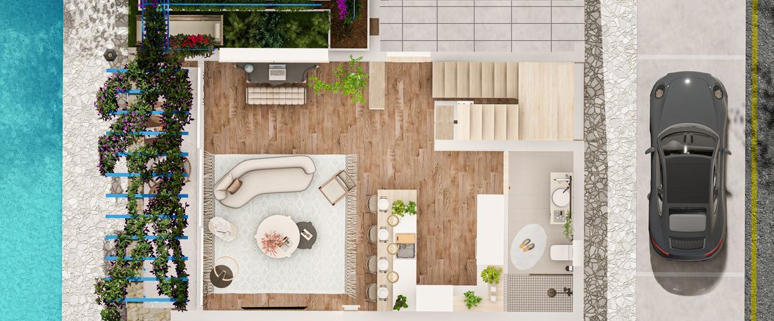 Квартири, Північний Кіпр, Іскеле (001530) - фото 35