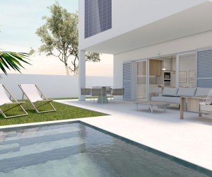 New apartment with private pool 400 meters from the beach in Torre de la Horadada (290237)