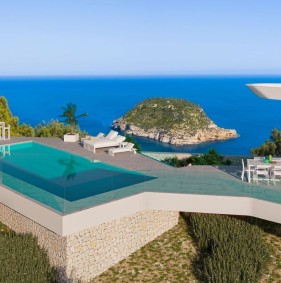 Ексклюзивна вілла з панорамним видом на Середземне море в Хавеї (296237)