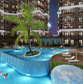 Сучасна квартира 2+1 у затишному районі Паяллар (42800)