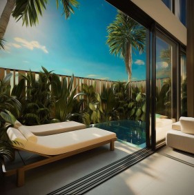 PRE SALE! Роскошный комплекс вилл у океана на Буките (013320)