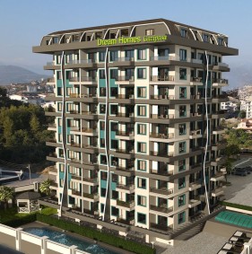 Ваш куточок біля моря: інвестиційна квартира 1+1 у сучасному комплексі в Газіпаше (43500)