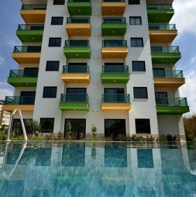 Элитная квартира в Авсалларе – природа и комфорт рядом с морем (44000)