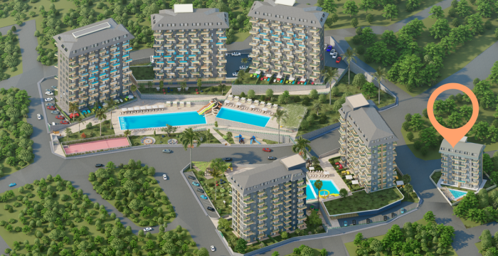 Apartments, Turkey, Alanya, Avsallar (44000) - pictures 13