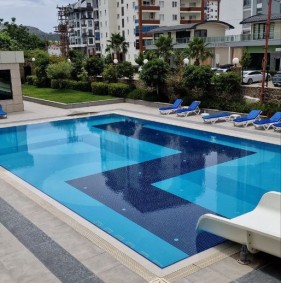 Затишна квартира 1+1 у Махмутларі, 500 м до моря (0470001)