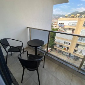 Стильна квартира 1+1 у центрі Аланії, 200 м до моря (0490001)