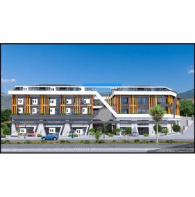 Роскошный жилой комплекс с коммерческими помещениями в самом сердце Оба (016113)