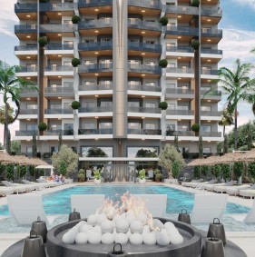 Современный жилой комплекс класса люкс с видом на море в районе Паяллар (00978)