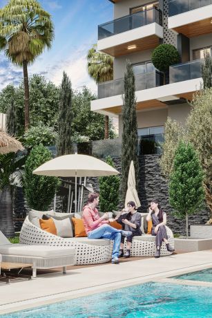 Квартиры, Турция, Алания, Паяллар (00978) - фото 16