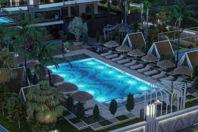 Квартиры, Турция, Алания, Паяллар (00978) - фото 26