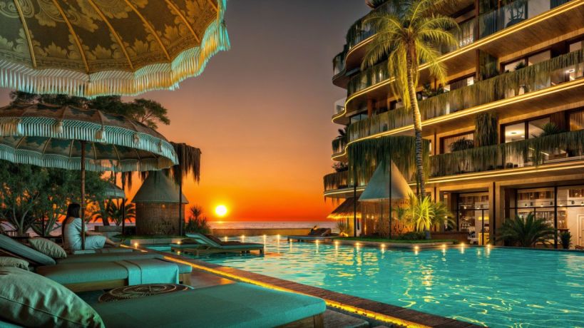 Hotel rooms, Indonesia, Bali (001175) - pictures 12