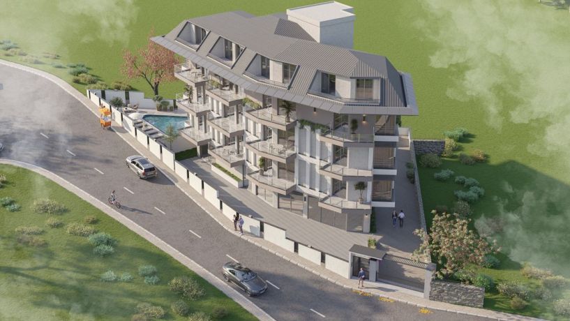 Квартиры, Турция, Алания, центр (010455) - фото 1