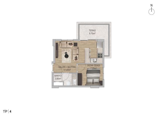 Apartments, Turkey, Alanya, Gazipasha (011480) - pictures 6