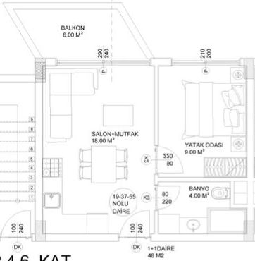 Квартири, Туреччина, Аланія, Авсаллар (46100) - фото 13