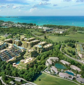 Премиальный жилой курорт под управлением Dusit у пляжа Лаян (001177)