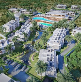 Апартаменти в мальовничій загородній зоні, район Есентепе (004108)