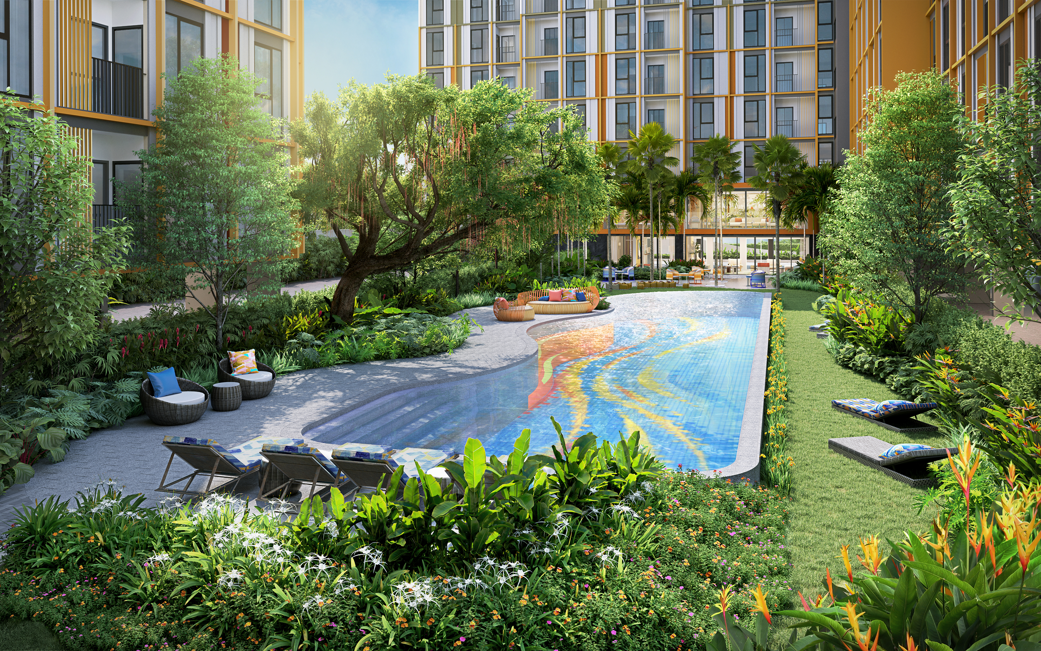 Апартаменти біля головного ТРЦ острова Central Phuket (002139)