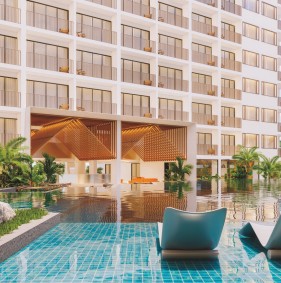 Апартаменты в пешей доступности от торгового центра (001142)