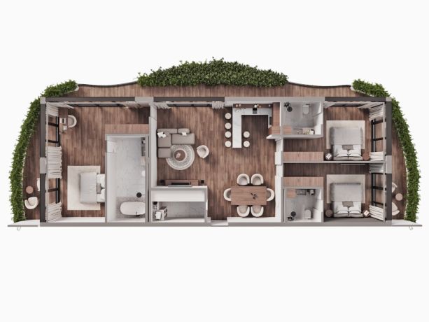 Квартиры, Таиланд, Пхукет (011493) - фото 15